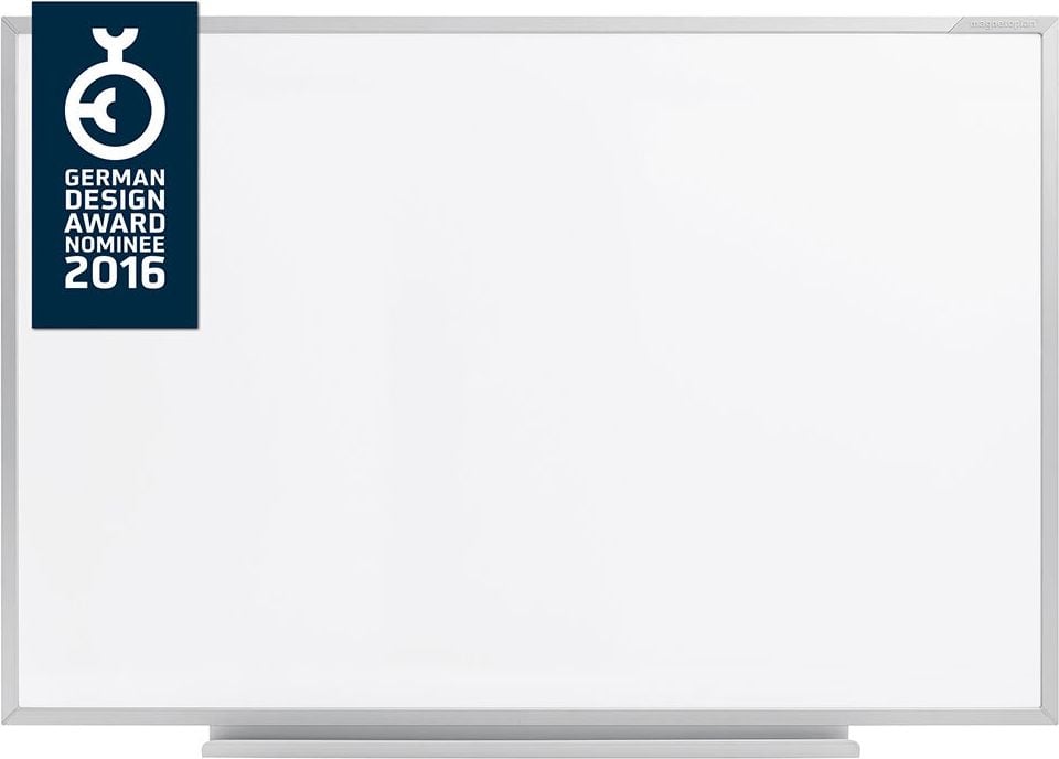 Whiteboard Magnetoplan ferroscript 1241100, 100x200cm, emailliert, trocken abwischbar,
Wandaufhängung