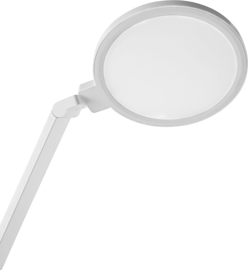 LED-Schreibtischleuchte Alco 961-10, 15 W, 76 LEDs (neutralweiß), 1900 lm,
stufenlos dimmbar, weiß, weiß
