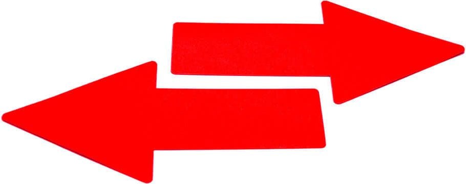 Bodenmarkierungssymbole tarifold 19740, Pfeil, 50x200mm, PVC, für glatte Böden,
Pack 10 Stück, gelb