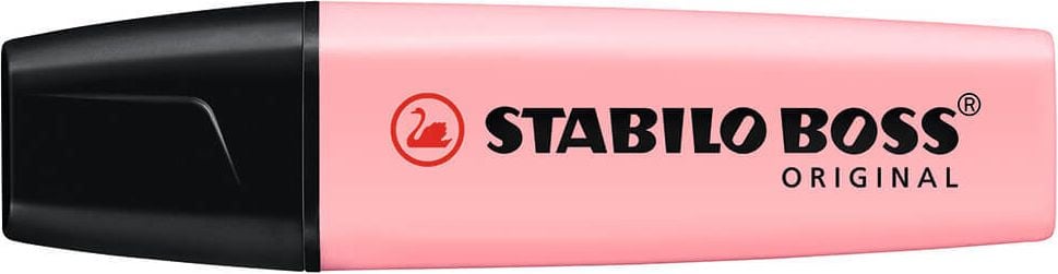 Textmarker STABILO BOSS ORIGINAL Pastel 70, ca. 2-5mm, Keilspitze, rosa