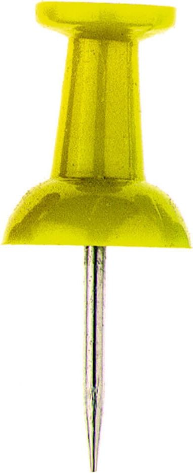 Pinnwandnadeln Alco 660, Einzelfarben, Pack 20 Stück, gelb