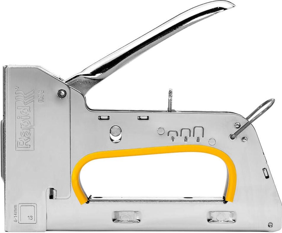 Heftgerät Rapid PRO R33E 20510650, Handtacker, für Nr. 13 6-14mm
Feindrahtklammern, silber, silber