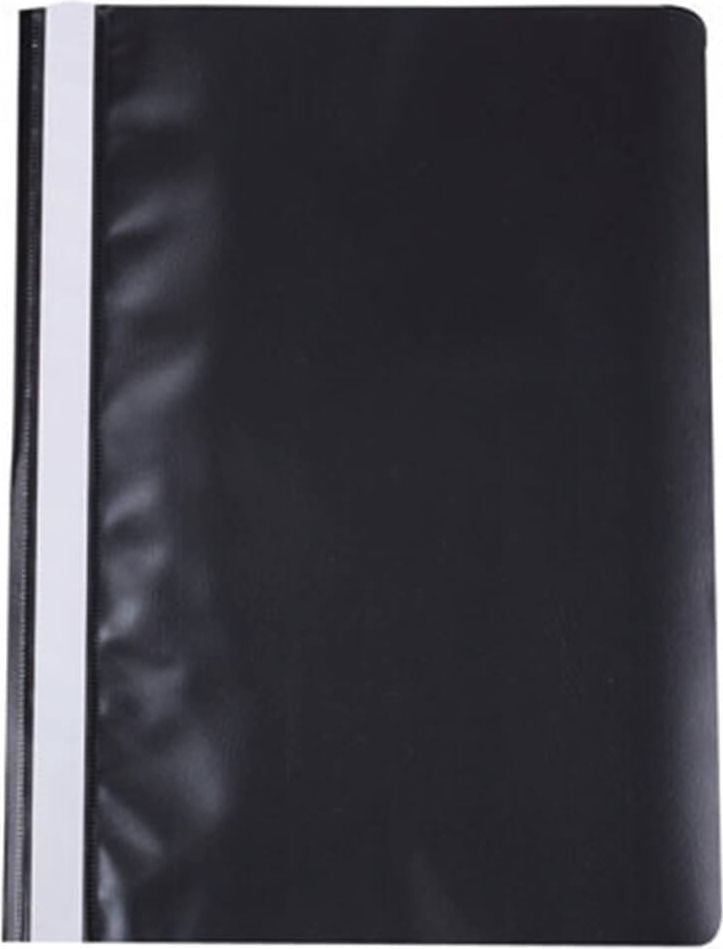 Schnellhefter a-series A4, PP-Folie, transparenter Vorderdeckel, schwarz