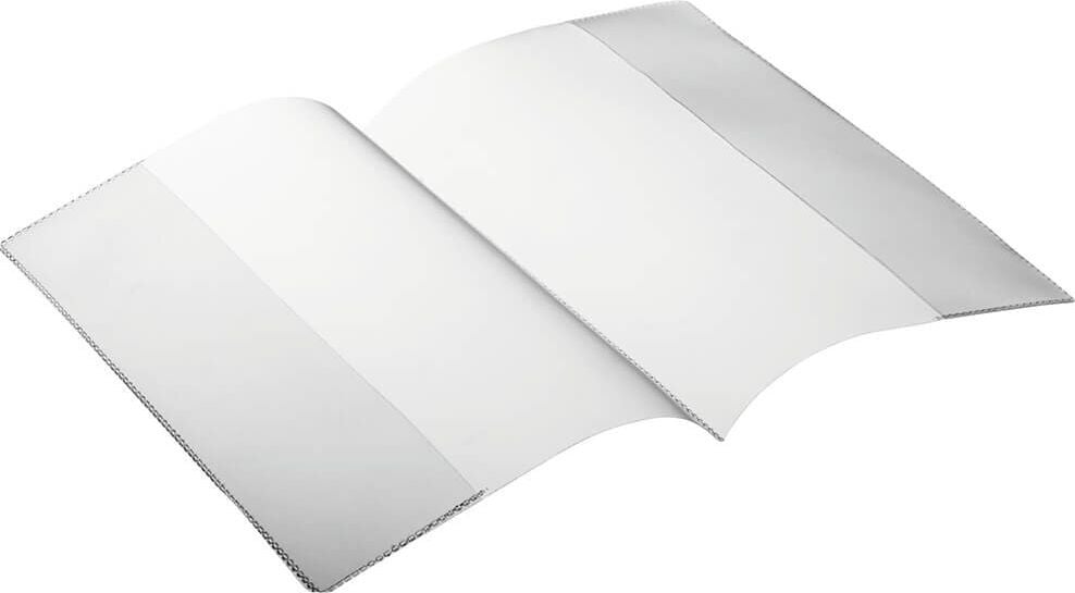 Ausweishüllen Durable 2141, für 2 x A5, PP-Folie, glasklar, Pack 10 Stück, transparent