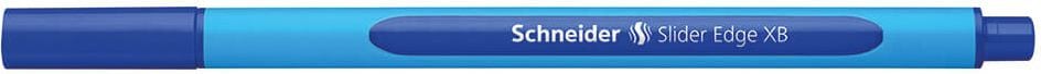 Kugelschreiber Schneider Slider Edge XB 1522, Einweg, Strichbreite XB ca. 0,7mm, Kappe in Schreibfarbe, grün