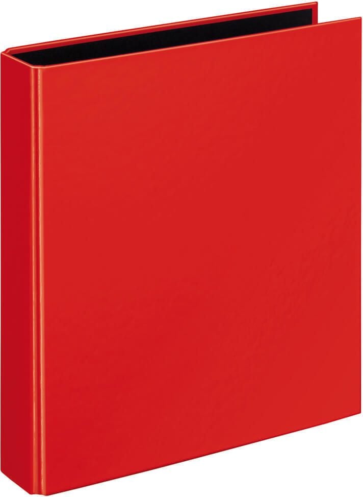 Ringbuch Veloflex Velocolor A5 11513, 2 Ringe, 33mm Rücken, 25mm Ringdurchmesser, rot