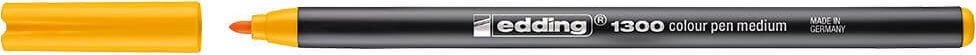 Fasermaler Edding 1300 medium, ca. 2mm, Rundspitze, gelb
