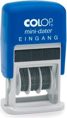 Datumstempel Colop Mini-Dater S160/L1, Datum-/Textstempel: EINGANG und Datum, 4mm