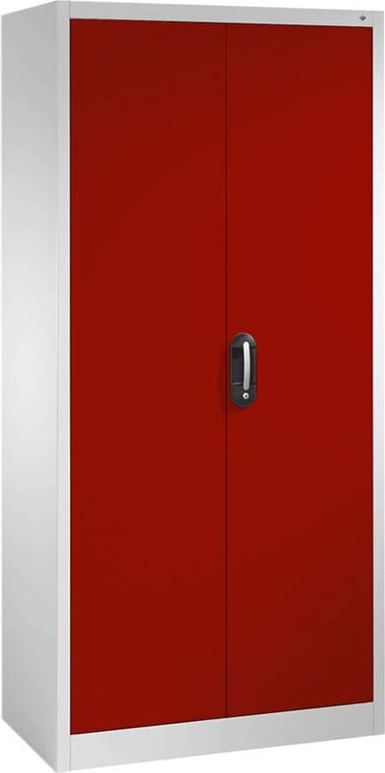 Werkstattschrank CP Serie 89 Werkzeugschrank 8921-00, 93x195x50cm (BxHxT), 4 Böden, 2 Flügeltüren, rot